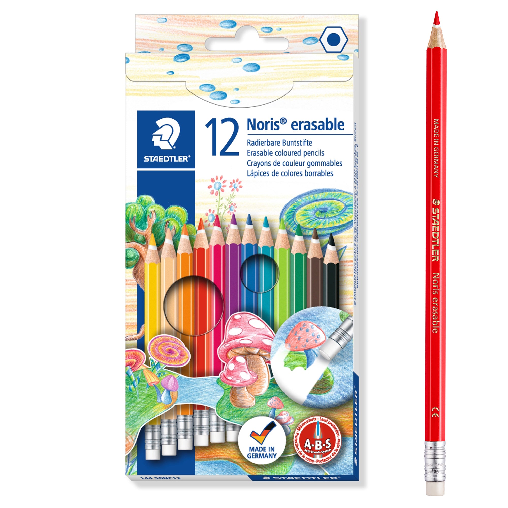 staedtler-astuccio-12-matite-noris-club-144-cancellabili-colori-assortiti