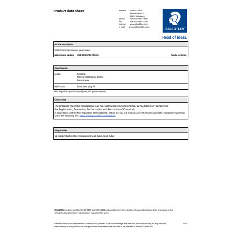 staedtler-astuccio-12-mine-sottili-b-mars-micro-carbon-0-7-mm-250-07-b