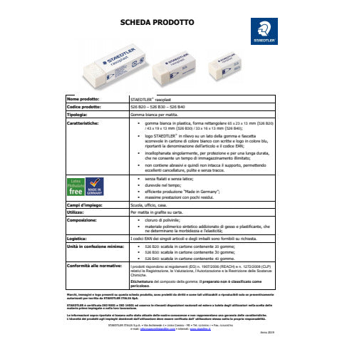 staedtler-gomma-rasoplast-matita-43-x19-x13-mm-bianca-conf-30-pezzi-526b30