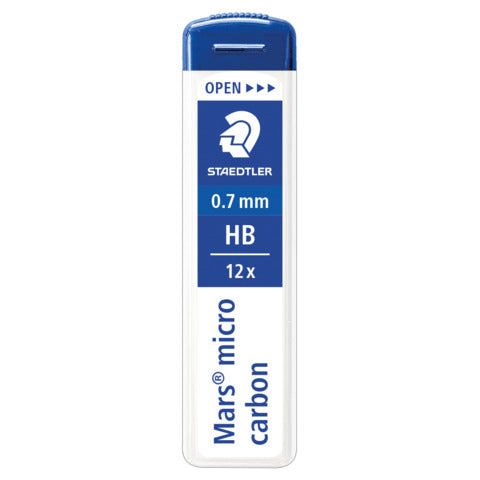 staedtler-mine-sottili-mars-micro-carbon-250-hb-0-7-mm-confezione-12-pezzi-250-07-hb