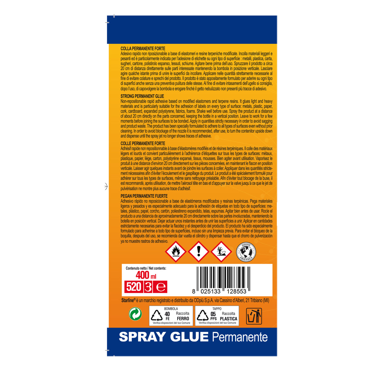starline-adesivo-spray-permanente-400ml