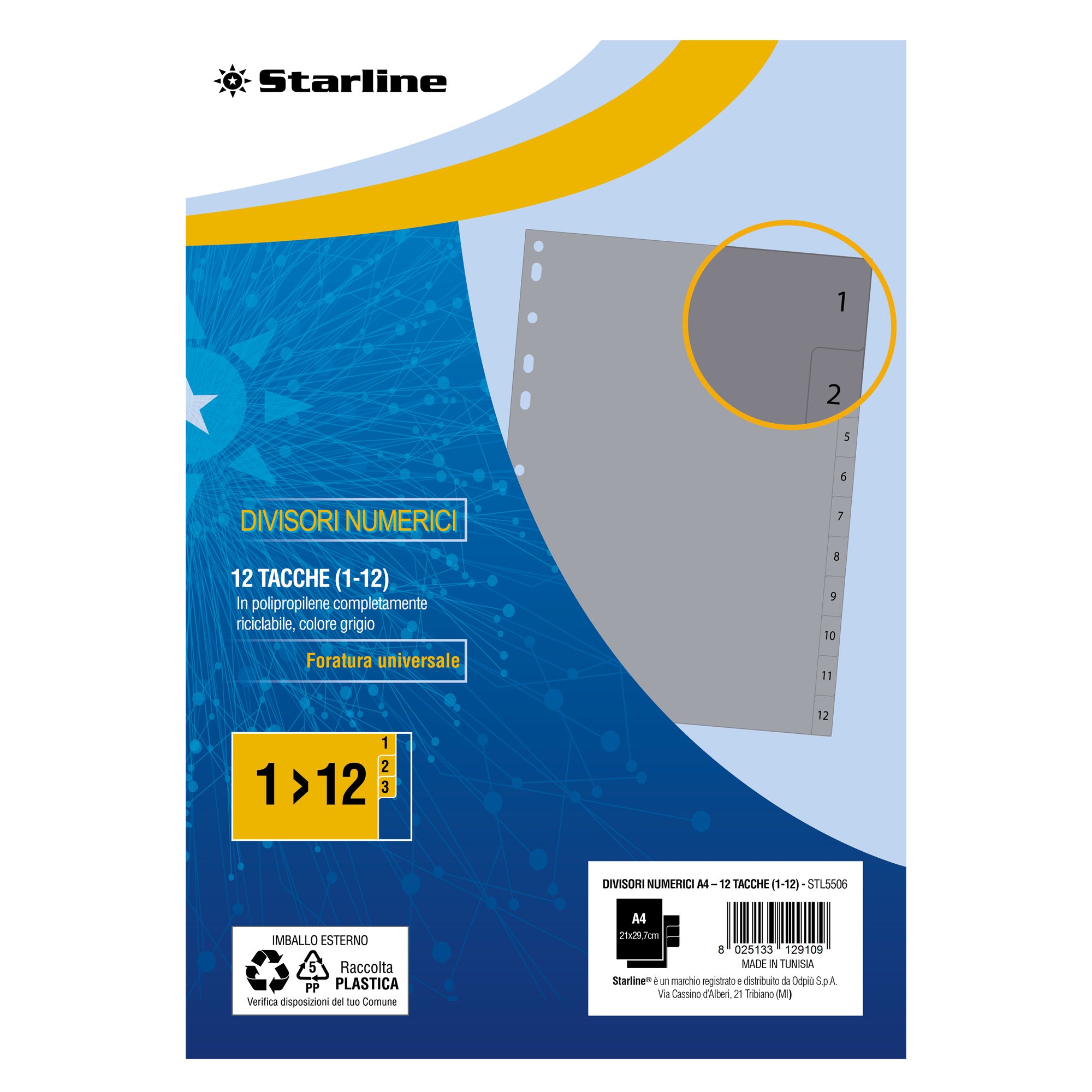 starline-divisori-numerici-1-12-pp-12-tacche-f-to-a4-21x29-7cm-grigio
