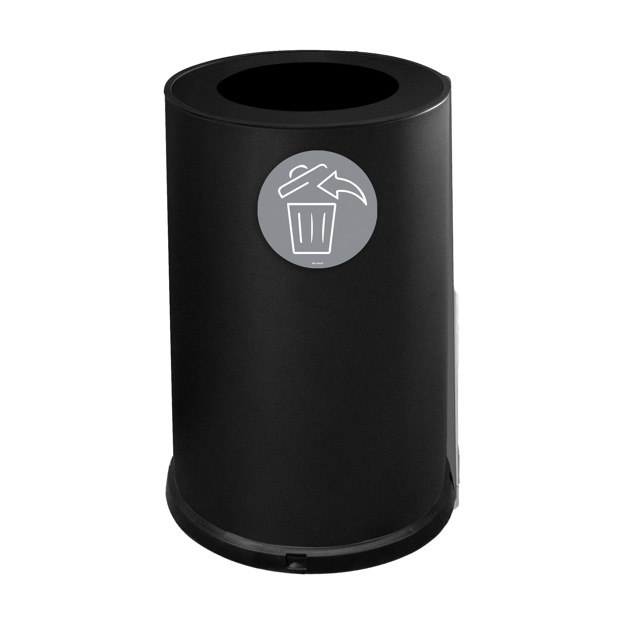 stilcasa-contenitore-tondo-1-scomparto-100l-acciaio-nero