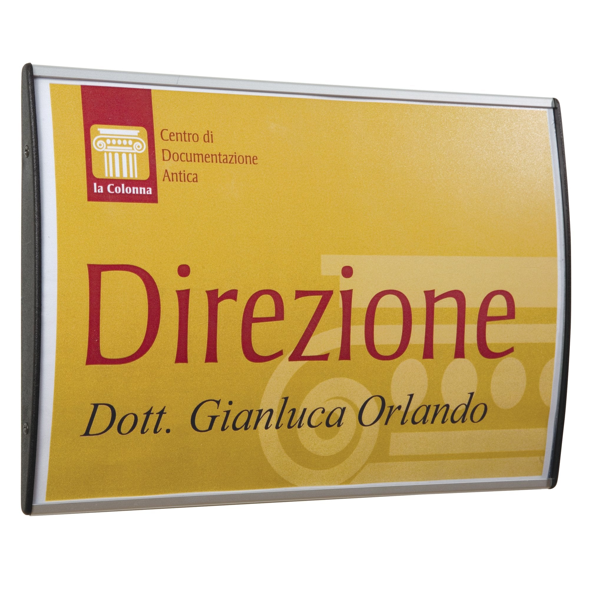 studio-t-segnaletica-parete-10x15cm-profilo-silver-arko