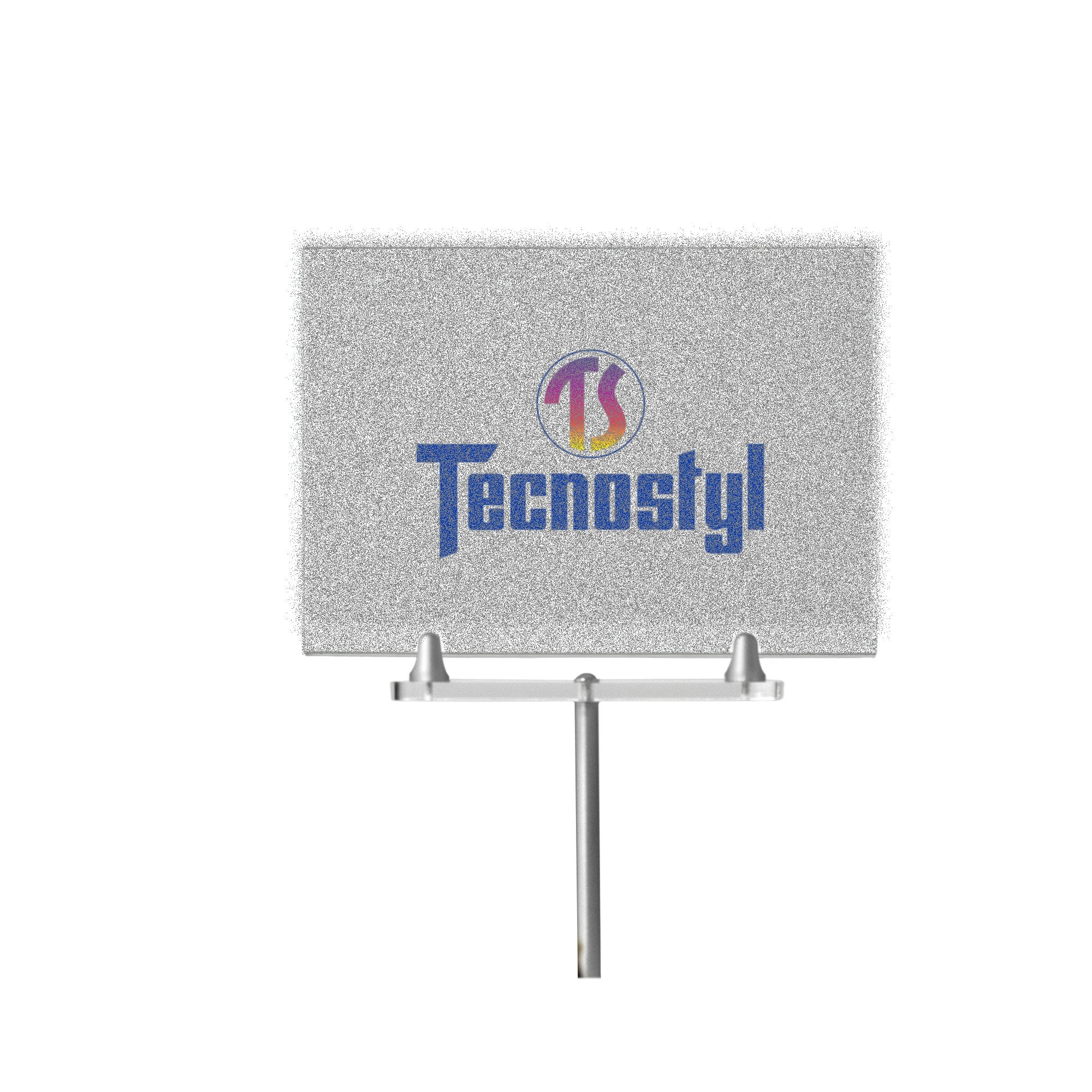 tecnostyl-supporto-portavvisi-tubo-ferro-expo-semisfere