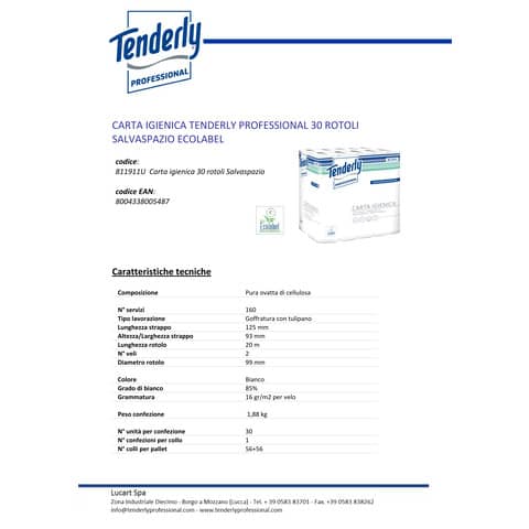 tenderly-carta-igienica-salvaspazio-2-veli-30-rotoli-160-strappi-811911u