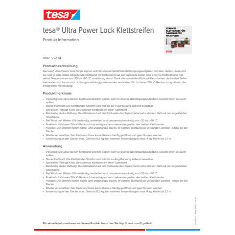 tesa-strisce-adesive-ultra-power-nere-pp-5-cm-x-25-mm-conf-2-pz-55234-00000-00