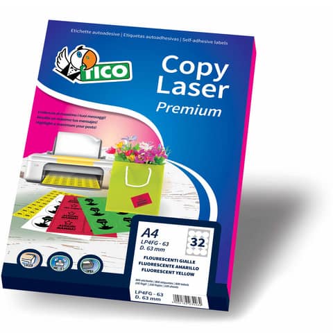 tico-etichetta-adesiva-lp4f-rosso-fluo-70fg-a4-99-1x67-7mm-8et-fg
