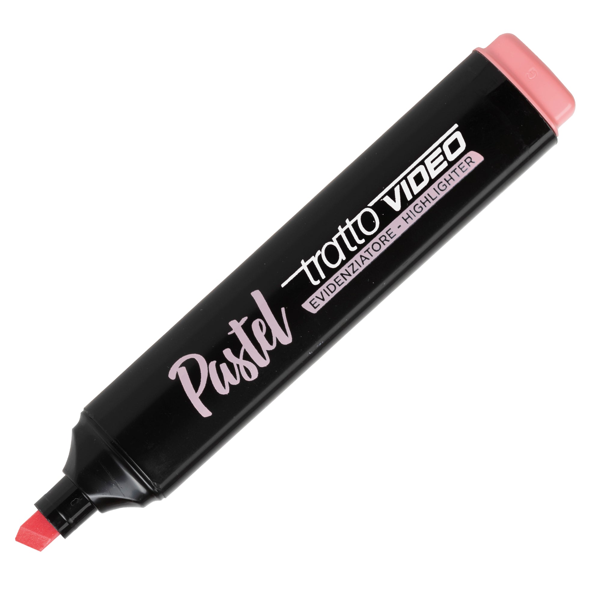 tratto-evidenziatore-video-pastel-rosa-pompelmo