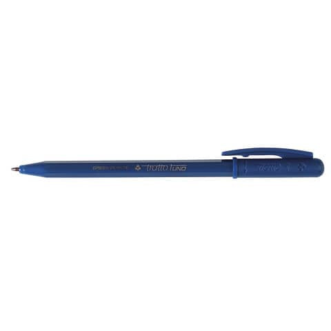 tratto-penne-sfera-1uno-green-plastic-punta-1-mm-0-5-mm-blu-conf-50-pezzi-f838301