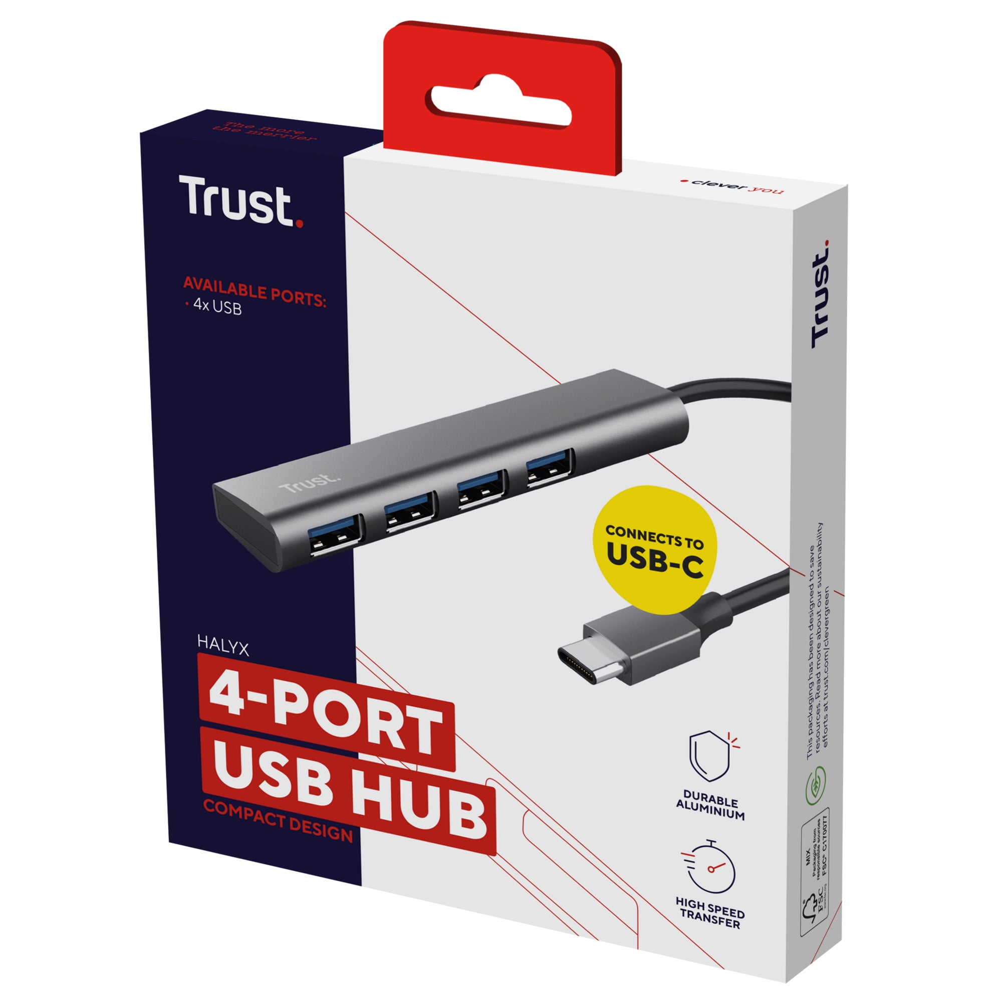 trust-hub-usb-c-usb-a-3-2-gen1-4-porte-halyx