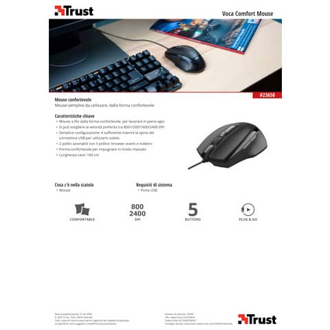 trust-mouse-filo-voca-comfort-800-2400-dpi-usb-2-0-nero-cavo-160-cm-23650