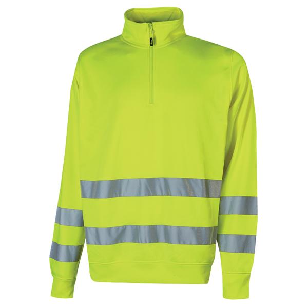 u-power-felpa-alta-visibilita-felis-mezza-zip-tg-xl-giallo-fluo