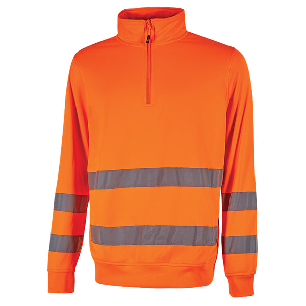 u-power-felpa-alta-visibilita-felis-mezza-zip-tg-xxl-arancio-fluo