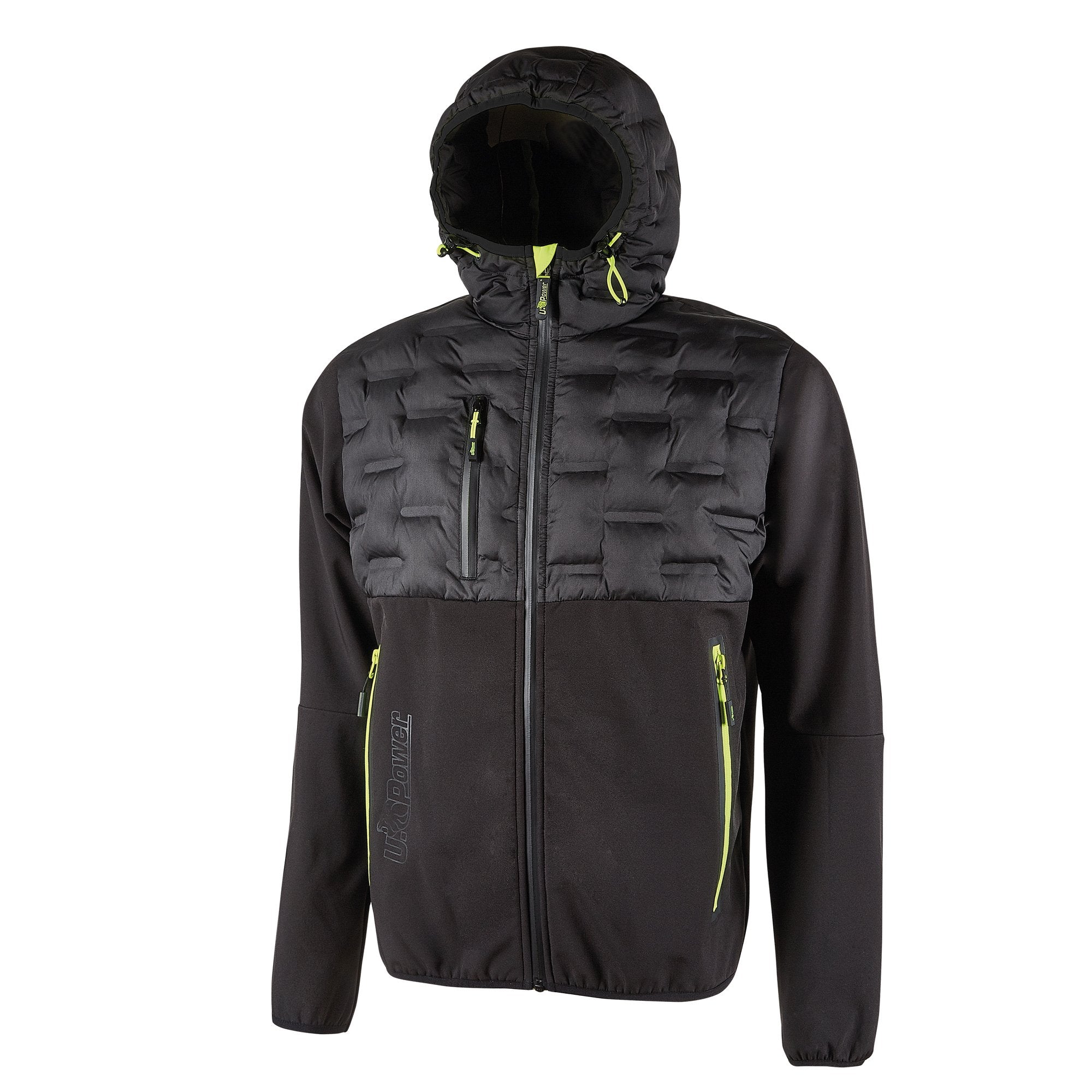 u-power-giacca-ibrida-idrorepellente-spock-taglia-l-nero-giallo