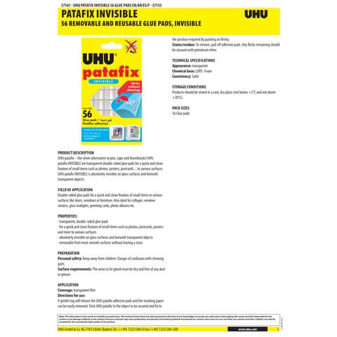 uhu-gommini-adesivi-patafix-invisible-trasparente-conf-56-pezzi-34992