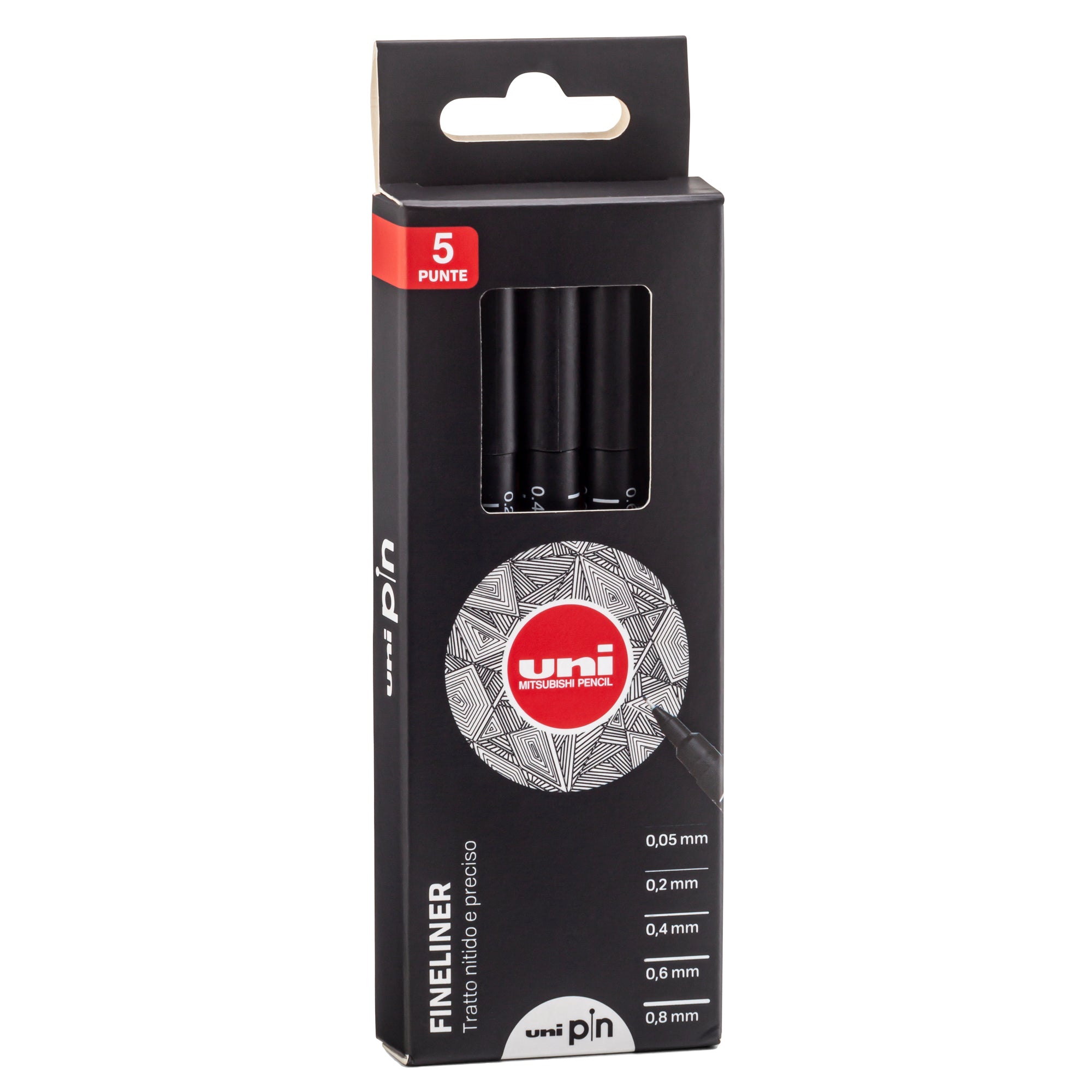 uni-mitsubishi-astuccio-pin-fineliner-nero-5-gradazioni-assortiti
