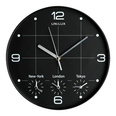 unilux-orologio-parete-d30-5cm-4-fusi-on-time