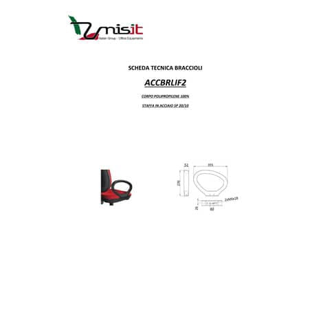 unisit-coppia-braccioli-accbrlif2-forma-ovale-nero-accbrlif2