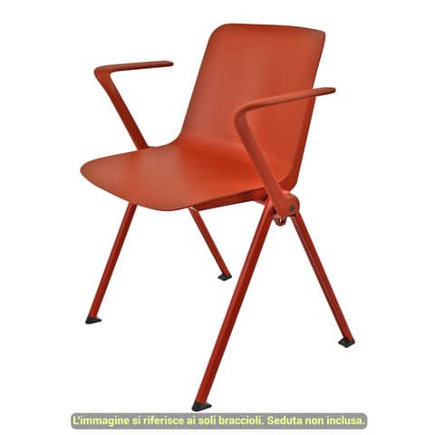 unisit-coppia-braccioli-linea-plus-rosso-mattone-accbrpl2rm