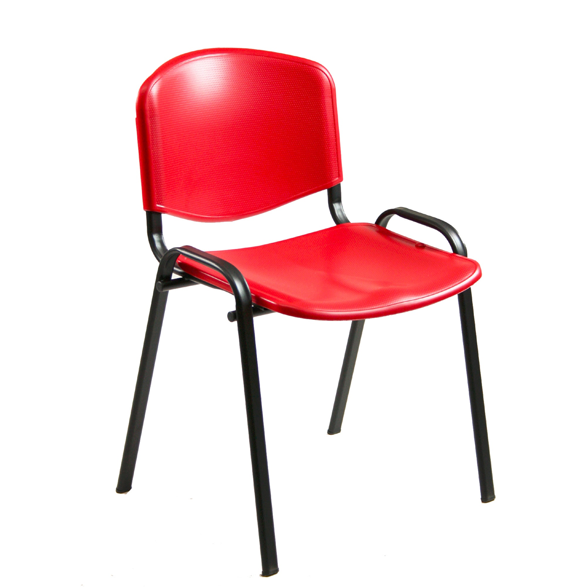 unisit-sedia-attesa-dado-d5ps-rosso-senza-braccioli