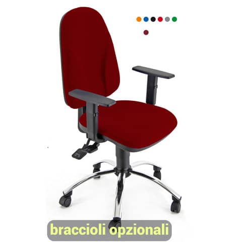unisit-sedia-operativa-girevole-team-tmsyc-eco-smart-schiuma-sagomata-rivestimento-eco-rosso-tmsyc-er