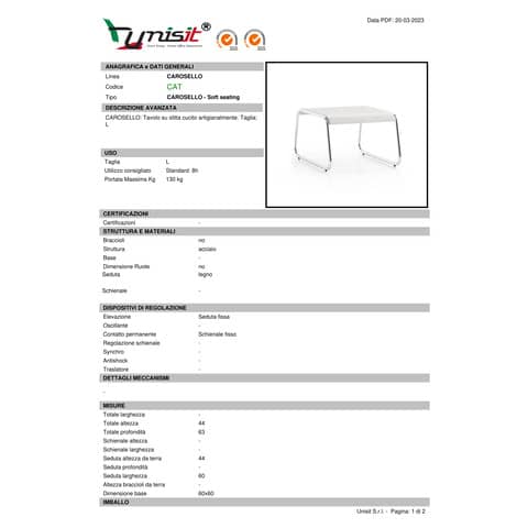 unisit-tavolo-basso-portariviste-carosello-cat-acciaio-cromato-laccato-bianco-cat-b