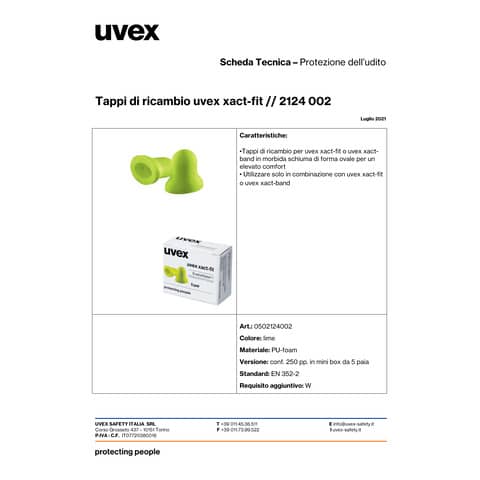 uvex-capsule-ricambio-tappi-auricolari-monouso-xact-fit-lime-conf-250-paia-2124002