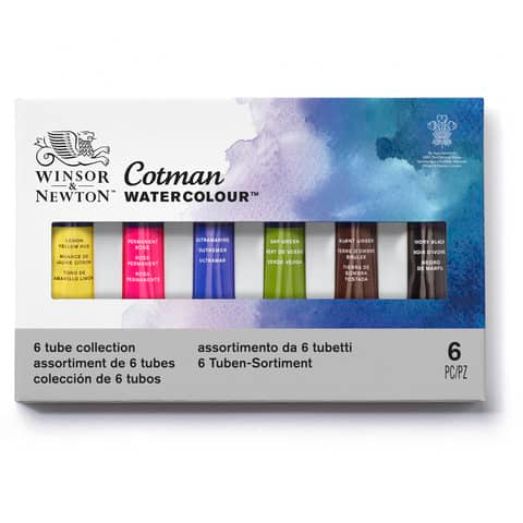 winsor-newton-acquarello-fine-cotman-tubi-8-ml-6-colori-assortiti-0390635