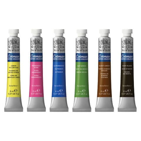 winsor-newton-acquarello-fine-cotman-tubi-8-ml-6-colori-assortiti-0390635