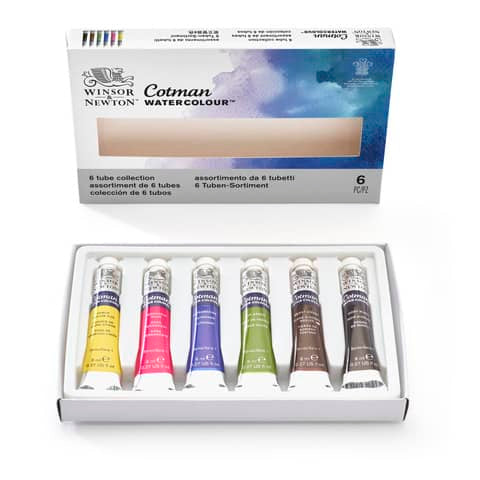 winsor-newton-acquarello-fine-cotman-tubi-8-ml-6-colori-assortiti-0390635