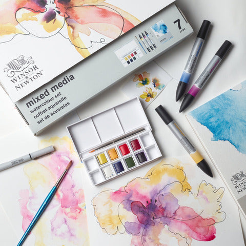 winsor-newton-confezione-winsornewton-mixed-media-acquerello-cotman-7-pezzi-soggetti-assortiti-0290181