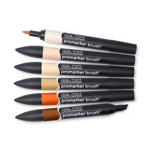winsor-newton-pennarelli-doppia-punta-winsornewton-brush-6-colori-assortiti-carne-0290127