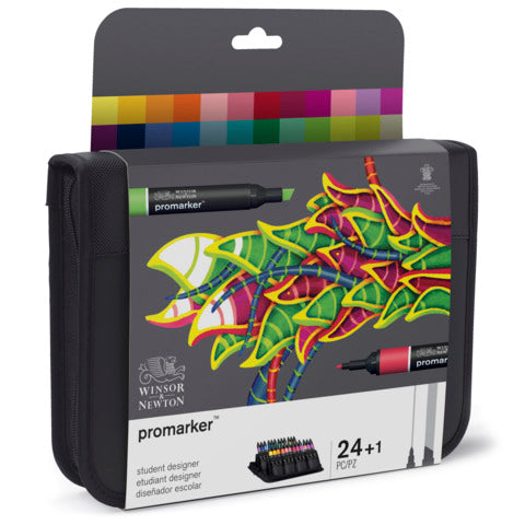 winsor-newton-pennarelli-winsornewton-promarker-doppia-punta-fine-larga-24-colori-assortiti-0290030