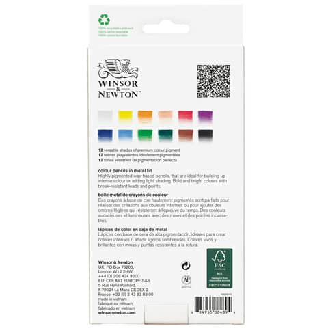 winsor-newton-scatola-metallo-12-matite-colorate-diametro-mina-3-7-mm-winsornewton-colori-assortiti-0490012