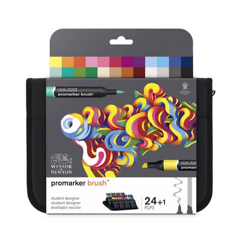 winsor-newton-set-24-pennarelli-brushmarker-student-designer-winsornewton-colori-assortiti-0290079