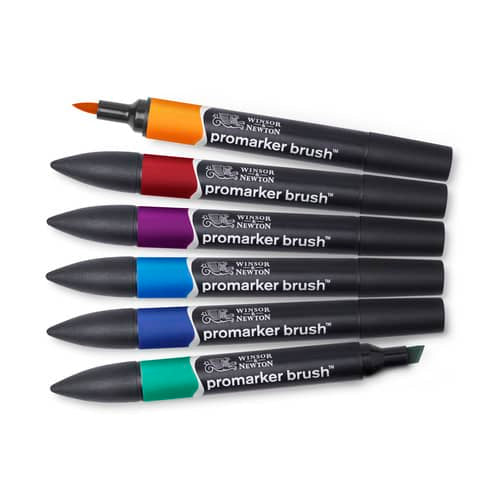 winsor-newton-set-6-pennarelli-winsornewton-doppia-punta-brush-colori-forti-assortiti-0290126