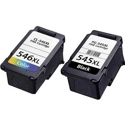 Cartucce PG545XL/CL546XL compatibili - Nero/colori - Confezione risparmio da 2 PZ