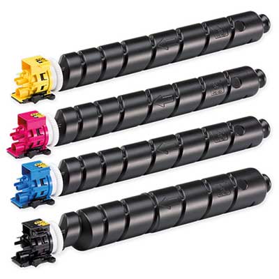 Toner TK-8345/BCMY compatibili - Nero/colori - Confezione risparmio da 4 PZ