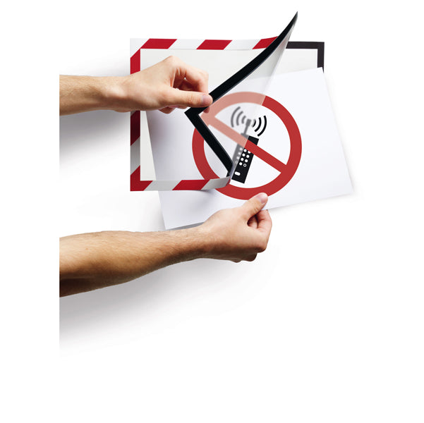 durable-cornice-adesiva-duraframe-security-a4-21x29-7cm-rosso-bianco