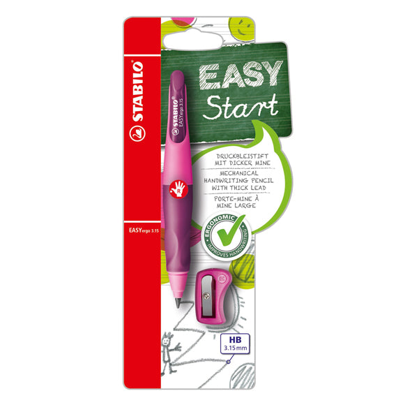stabilo-portamine-easyergo-3-15mm-rosa-destrorsi-affilamine