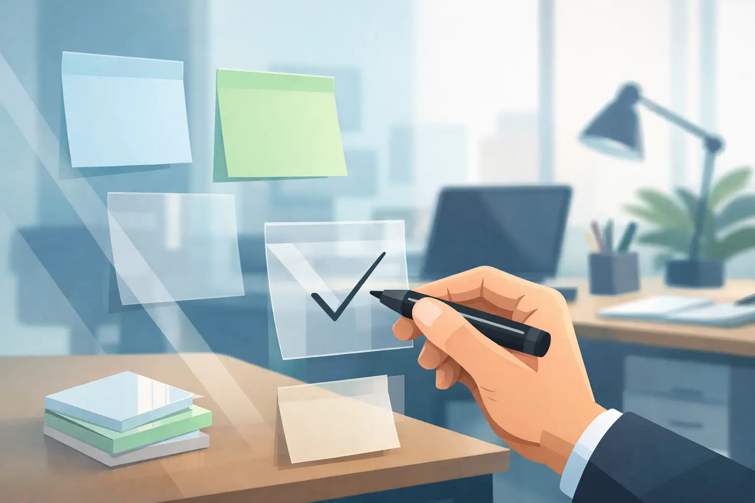Post it trasparente: usi e scelta per l’ufficio
