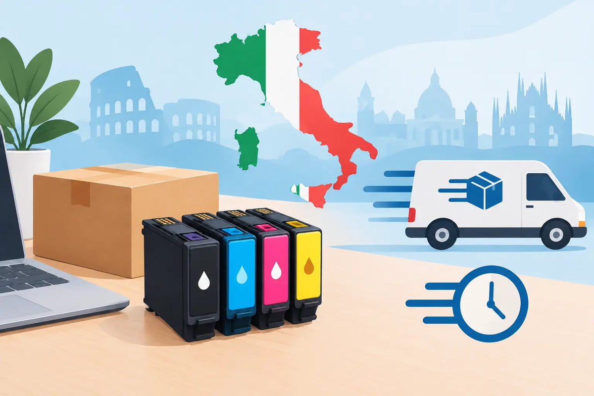 Dove trovare cartucce con consegna rapida in Italia