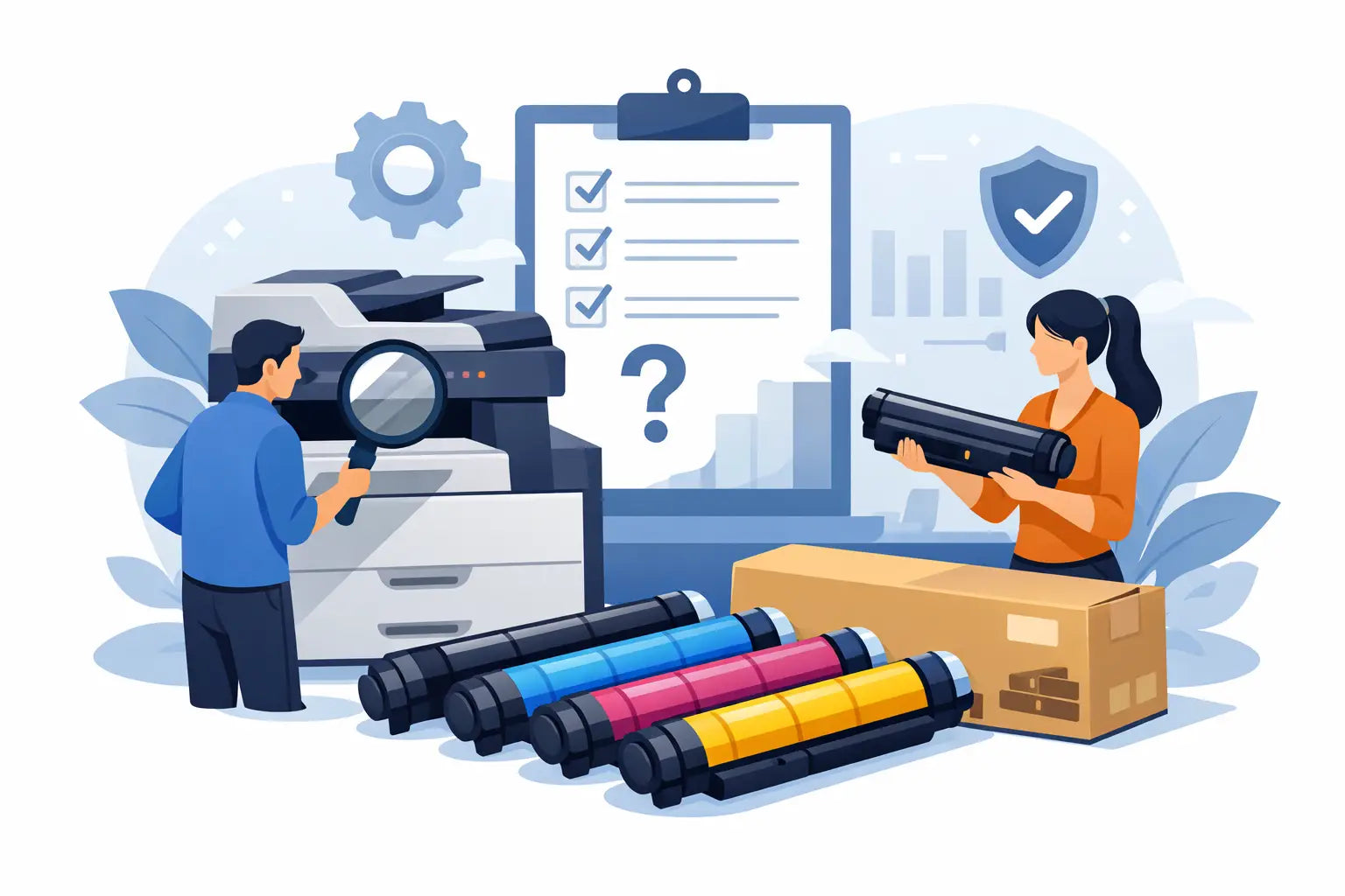 Come trovare toner Ricoh compatibile senza errori