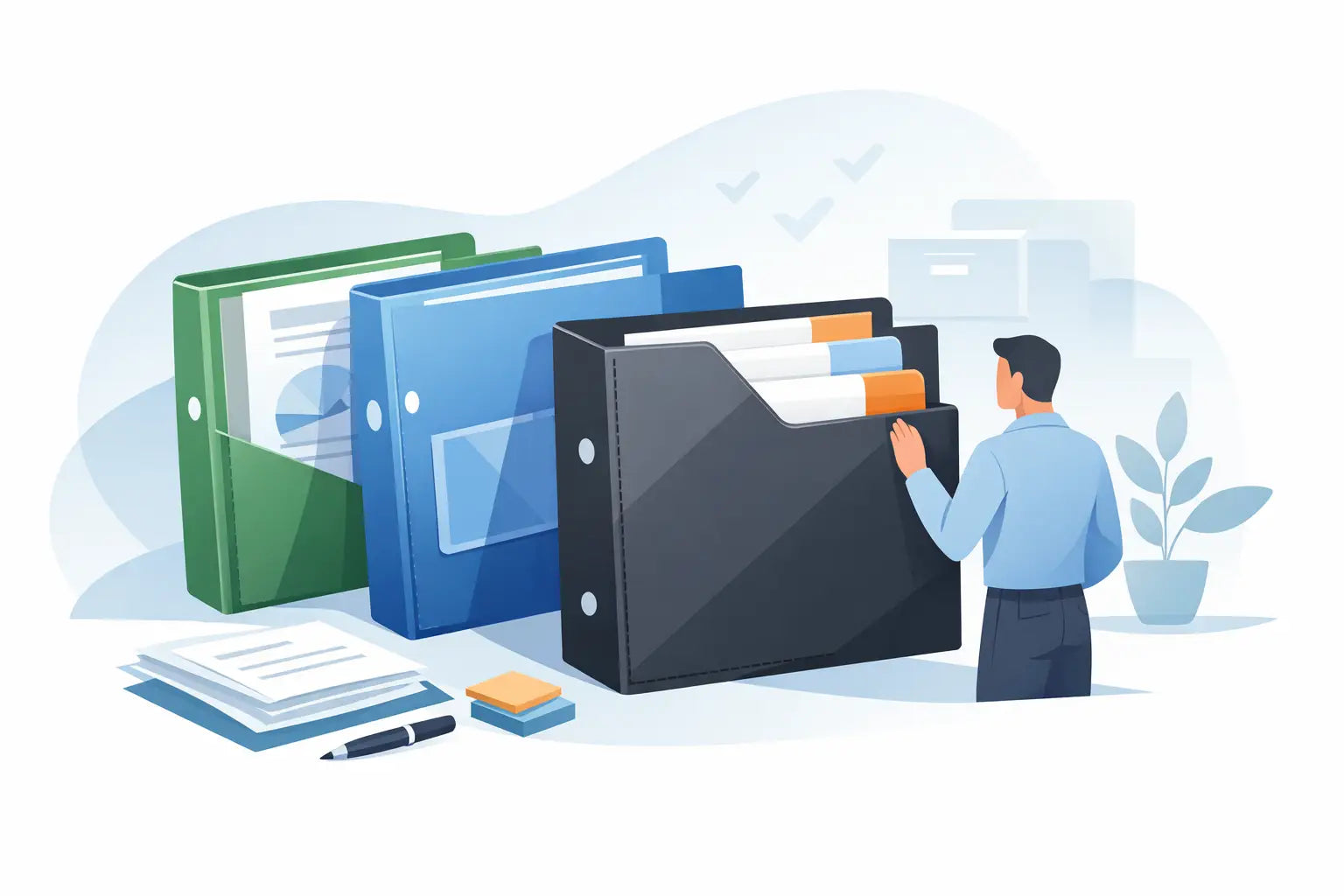 Portalistini per documenti ufficio: come sceglierli