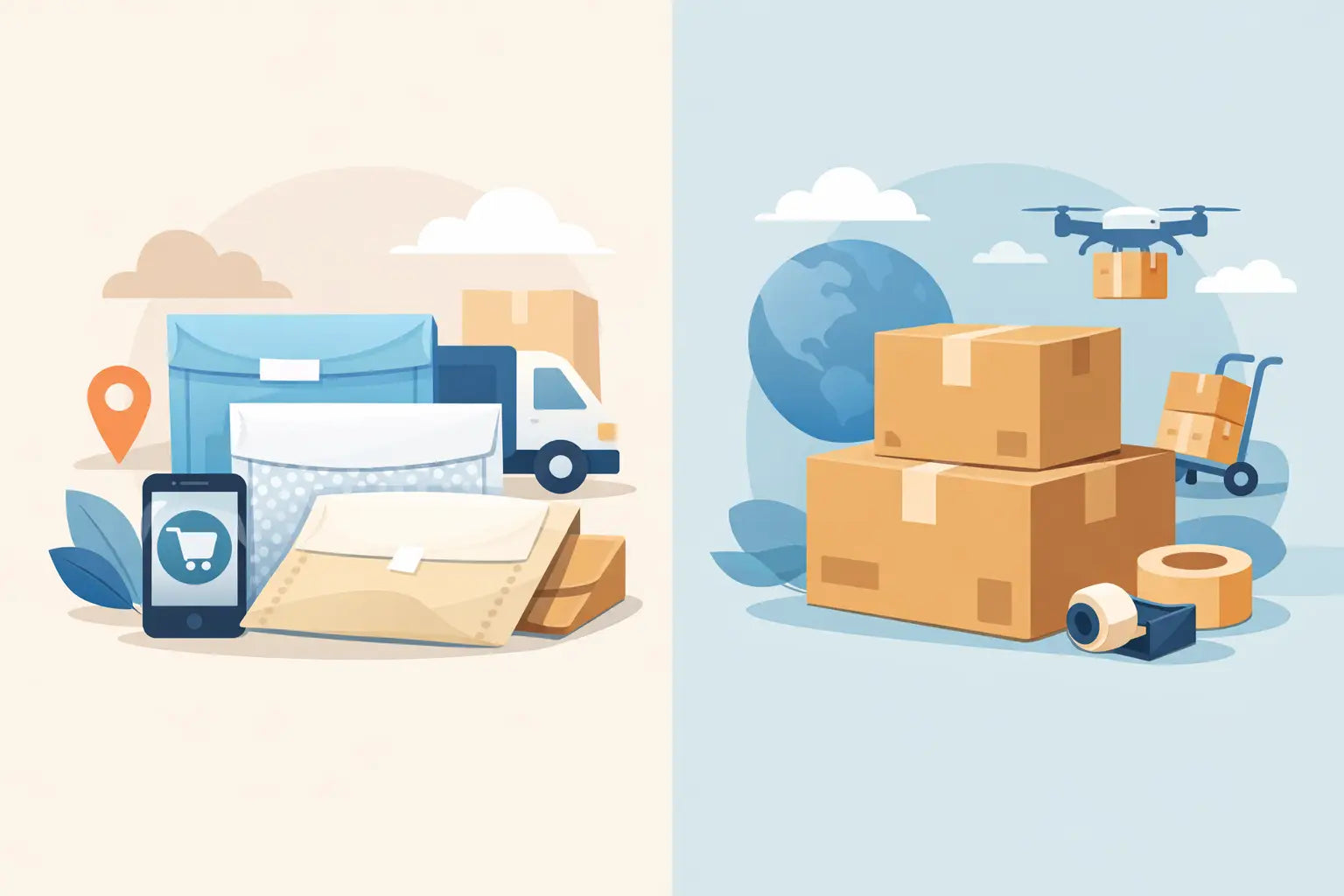 Spedizioni ecommerce: buste o scatole?