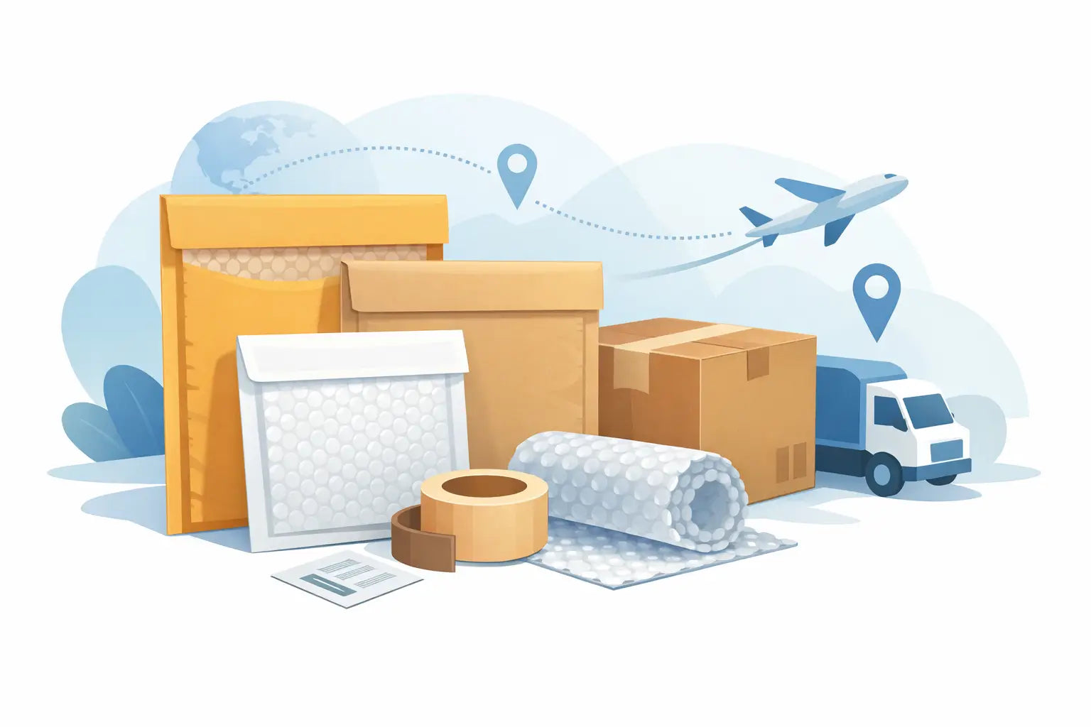 Buste imbottite per spedizioni: come sceglierle