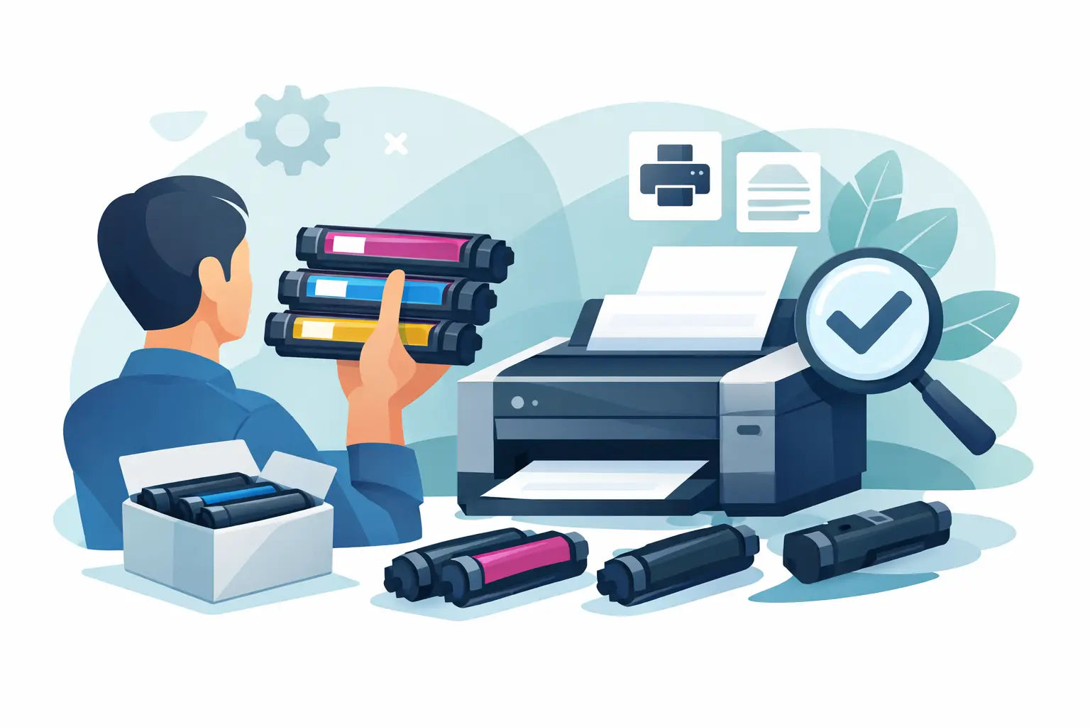 Come scegliere toner compatibile stampante