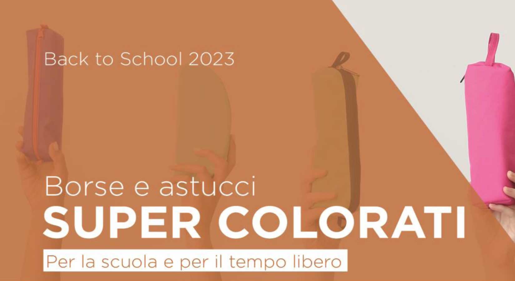 Astucci e borse super colorate per un rientro a scuola da numeri uno