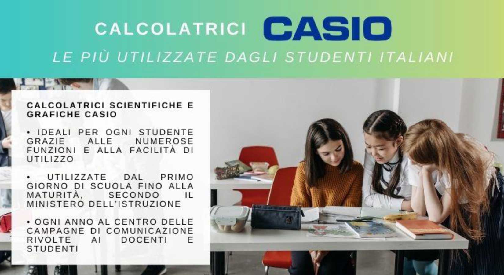 Calcolatrici Casio: le più utilizzate dagli studenti